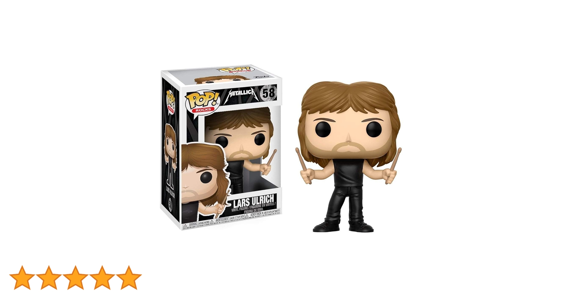 Amazon.co.jp: Funko POP! Rocks: メタリカ - ラーズ・ウルリッチの Amazon.co.jp: Funko POP! Rocks: メタリカ - ラーズ・ウルリッチの